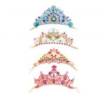 Djeco: Zestaw art mozaiki KORONY KSIĘŻNICZEK 5+ - obrazek 2