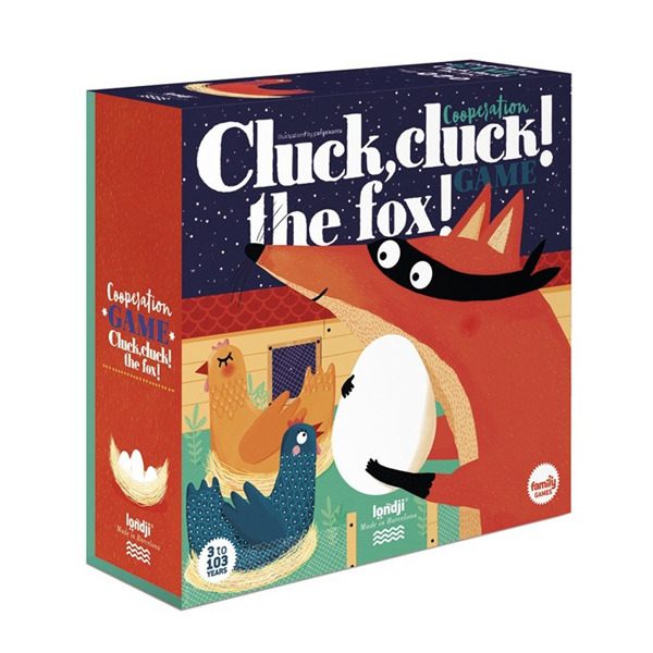 Londji: Gra rodzinna, Cluck, Cluck! Fox!! Puk Puk, tu lisek! 4+