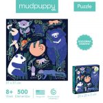 MUDPUPPY: Puzzle rodzinne Drzemka w drzewach 500 el. 8+ - obrazek 2