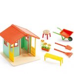 Djeco: PETIT HOME Zestaw domek w ogrodzie - obrazek 3