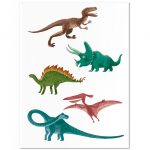 Londji: Tatuaże dla dzieci Dinozaury 10 szt. - obrazek 3