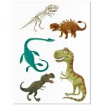Londji: Tatuaże dla dzieci Dinozaury 10 szt. - obrazek 2