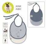 Lassig Zestaw 2 śliniaków wodoodpornych 0m+ More Magic FOCZKA - obrazek 3