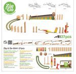 Djeco: Zestaw konstrukcyjny Zig & Go 27 el. 7+ - obrazek 3
