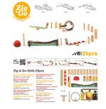 Djeco: Zestaw konstrukcyjny Zig & Go 25 el. 7+ - obrazek 2