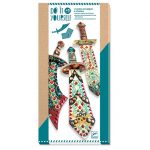 Djeco: Zestaw art mozaiki PIRACKIE SZABLE 5+