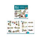 Djeco: Zestaw art mozaiki PIRACKIE SZABLE 5+ - obrazek 3