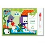 DJECO: Wodne kolorowanki - Ukryte w ogrodzie 18m+