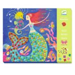 Djeco: Zestaw art - Mozaiki SYRENY 6+