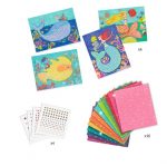 Djeco: Zestaw art - Mozaiki SYRENY 6+ - obrazek 2