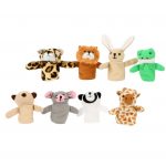 SMALL FOOT: pacynki na paluszki zwierzęta