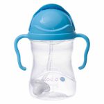 B.box: Bidon ze słomką, 240 ml, borówkowy - obrazek 3