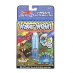 Melissa & Doug: kolorowanka wodna wielokrotnego użytku DINOZAURY