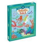 Djeco: Zestaw ART KALKOMANIE - OCEAN 6+