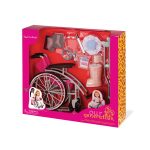 Our Generation: Zestaw z wózkiem inwalidzkim – HEALS ON WHEELS - obrazek 2