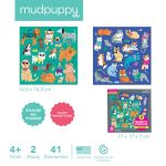Mudpuppy: Puzzle magnetyczne Koty i psy 4+ - obrazek 3