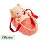LILLIPUTIENS: Lalka dzidziuś Anais w koszyczku + akcesoria 9m+