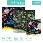 MUDPUPPY: Puzzle świecące w ciemności Kosmos 500 el. 8+ - obrazek 3