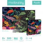 MUDPUPPY: Puzzle świecące w ciemności Ocean 500 el. 8+ - obrazek 4