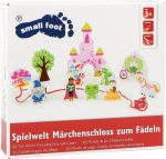 SMALL FOOT: zestaw ZAMEK KSIĘŻNICZKI - drewniana nawlekanka 3+ - obrazek 2