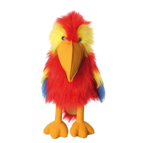 Puppet Company: PAPUGA ARA Pacynka 65cm / SCARLET MACAW