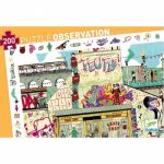 Djeco: Puzzle obserwacja STREETART 200 el. 6+