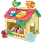 VILAC: drewniany sorter domek Farma 18m+