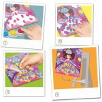 CREA LIGN: zestaw ART Malowanie palcami Wróżki 3+ - obrazek 2