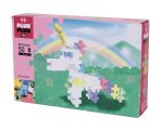 PLUS-PLUS: Midi Pastel - 50 szt. - Jednorożec 1+