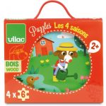 Vilac: puzzle Pory Roku - 4 układanki 2+
