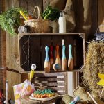 VILAC: Kręgle drewniane BOWLING Retro 5+ - obrazek 2