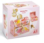 Djeco: Skarbonka z kłódeczką - PTAKI