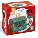 Djeco: Skarbonka z kłódką - SKRZYNIA PIRATA