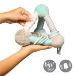 Babyono: Zabawka edukacyjna MINT PYRAMID TINY YOGA - obrazek 3