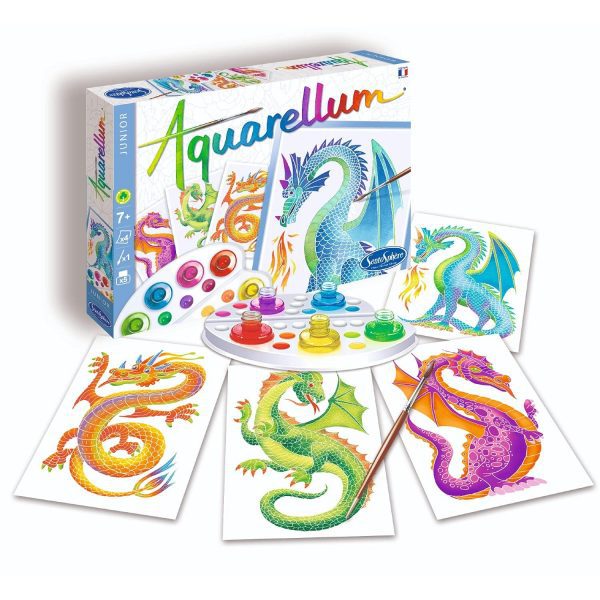 SentoSphere: ZESTAW ART Aquarellum Smoki 7+