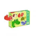 Djeco: Puzzle duo ZWIERZĄTKA 2+