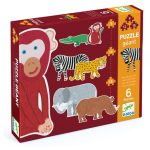 Djeco: Puzzle gigant HENRI I PRZYJACIELE 3+