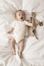 Kids Concept Przytulanka Lniana Dino PINK - obrazek 2