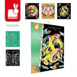 JANOD: Zestaw ART Do zdrapywania Zwierzęta świata 5+