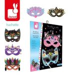 JANOD: Zestaw ART Do zdrapywania Maski 5+