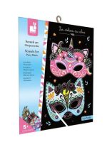 JANOD: Zestaw ART Do zdrapywania Maski 5+ - obrazek 2