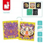 JANOD: Zestaw ART Do zdrapywania Zwierzęta świata 5+ - obrazek 2