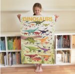 Poppik: Wyklejanka plakat DINOZAURY 7+ - obrazek 4