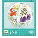 DJECO: Piłka plażowa PTAKI I KWIATY 35cm