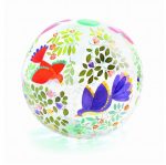 DJECO: Piłka plażowa PTAKI I KWIATY 35cm - obrazek 2