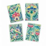 Djeco: zestaw art Wydrapywanka TAJEMNICZY OGRÓD 6+ - obrazek 3