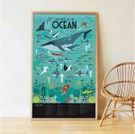 Poppik: Wyklejanka plakat OCEAN 6+ - obrazek 3