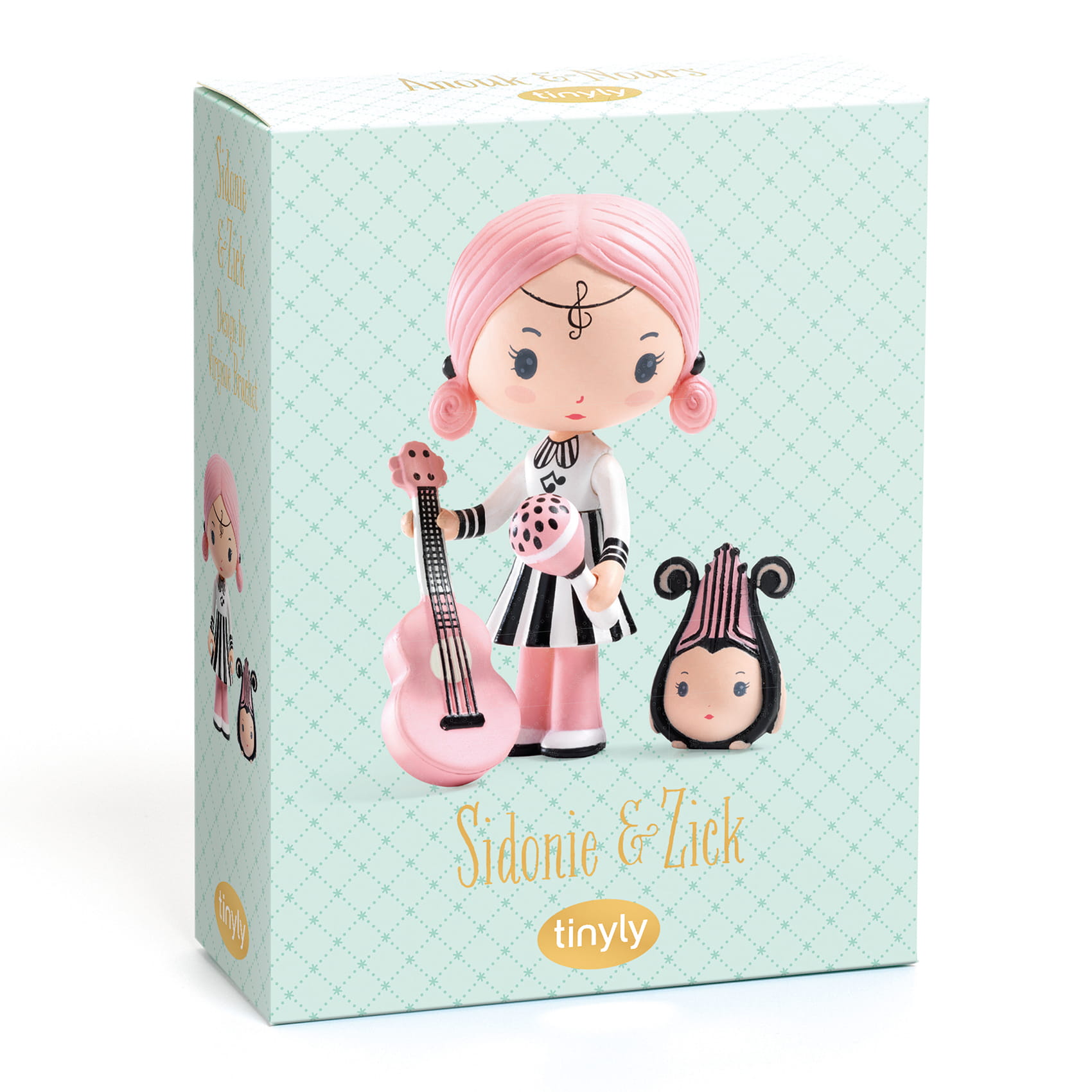 DJ06940-B3D-RVB Djeco: TINYLY SIDONIE & ZICK - obrazek 1