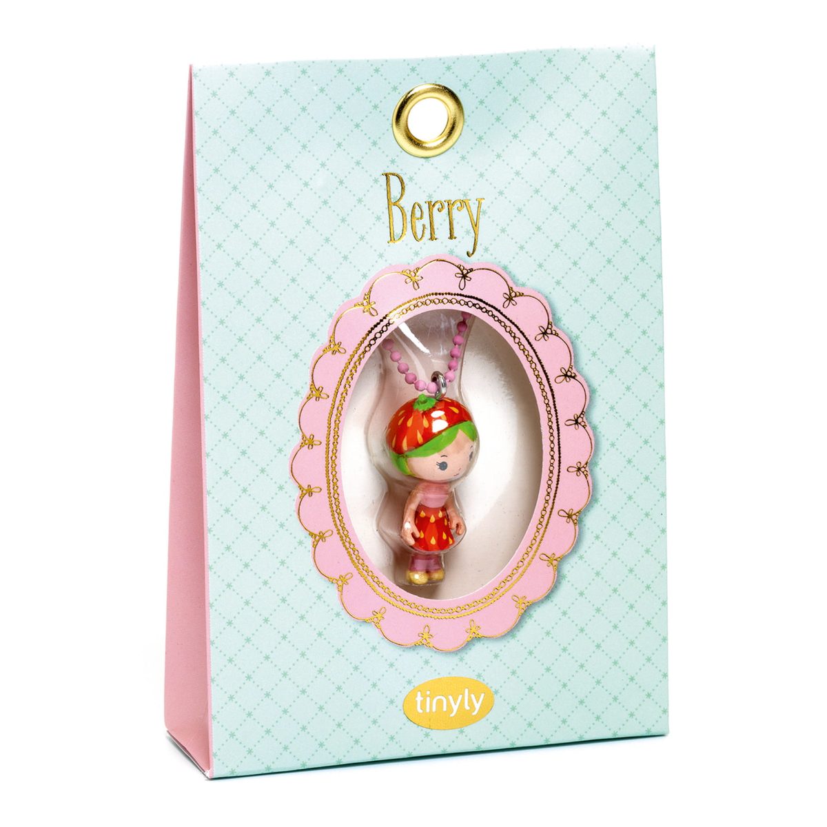 Djeco: TINYLY naszyjnik Charms laleczka BERRY - obrazek 1