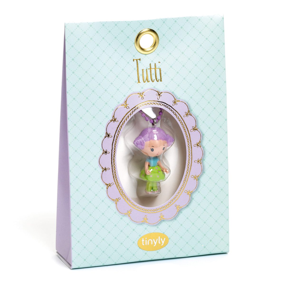 Djeco: TINYLY naszyjnik Charms laleczka TUTTI - obrazek 1